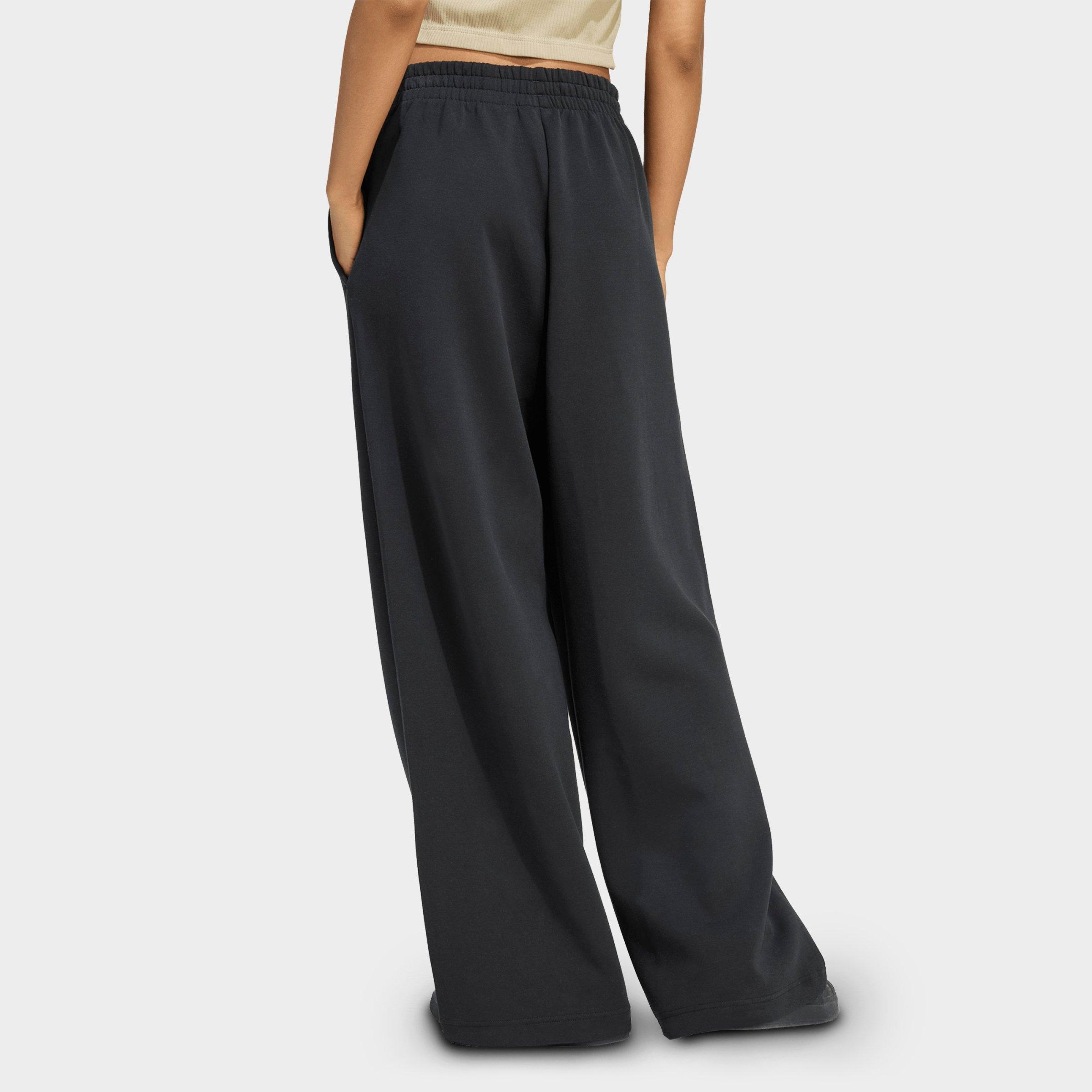 Women's adidas Sportswear Soft Lux Straight Leg Pants - Black