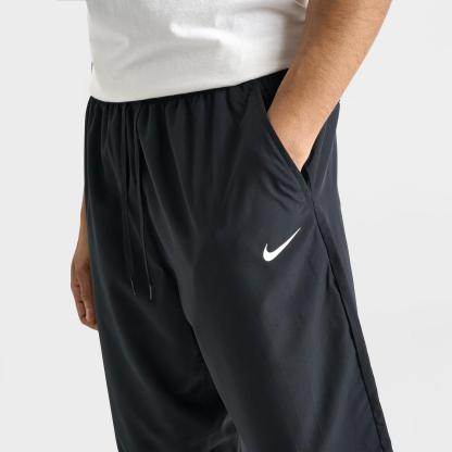 Men's Nike Dri-FIT Form Graphic Track Pants - Black/Dark Smoke Grey