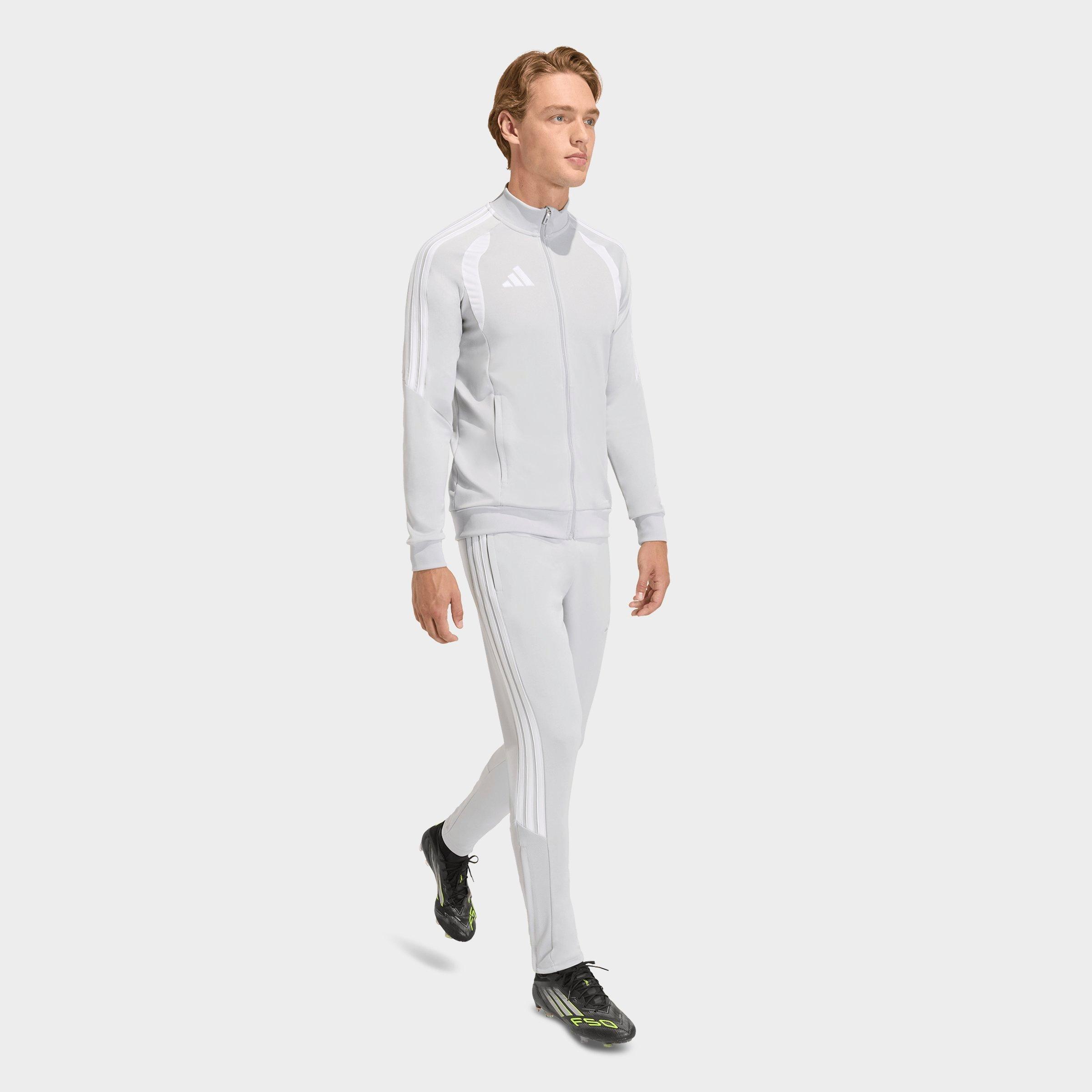 Men's adidas Tiro 26 League Soccer Training Pants - Team Light Grey/White