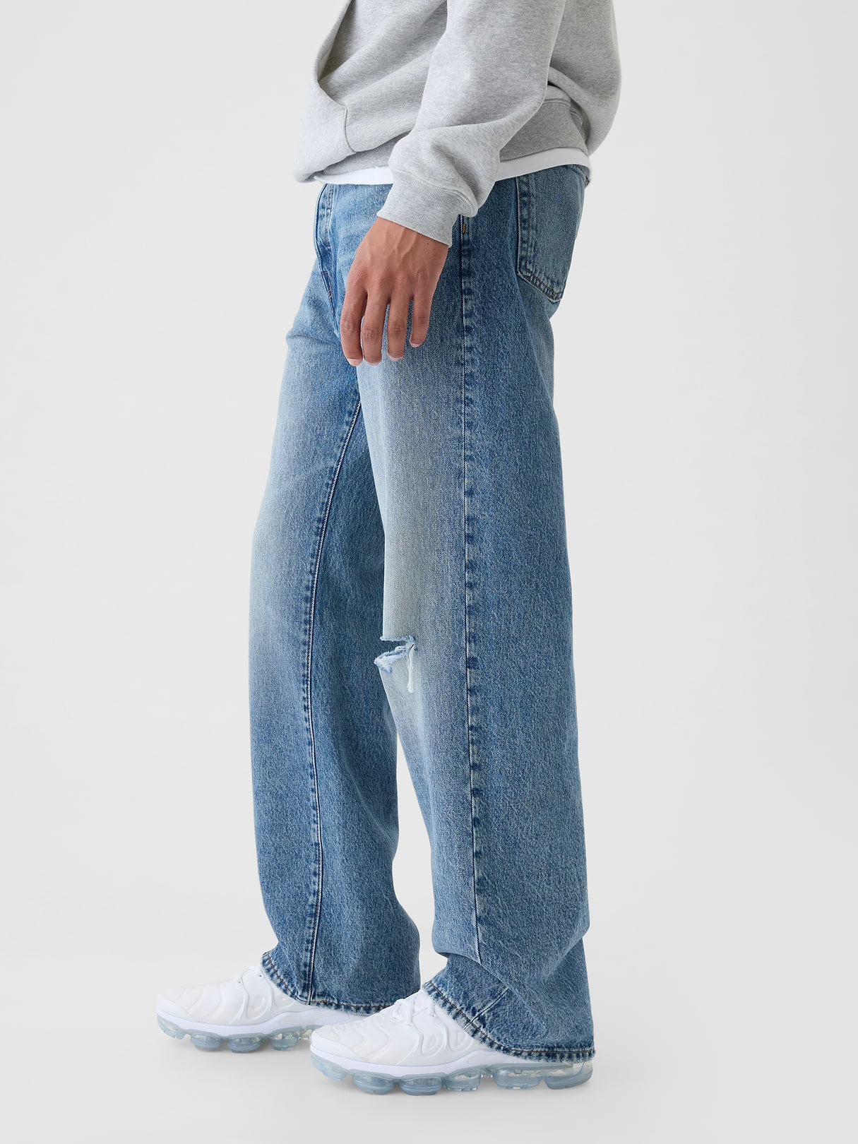 '90s Loose Carpenter Jeans - Light wash