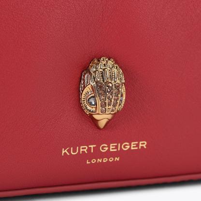 Kurt Geiger London Sloane Hobo Cross Body Bag - Red - view 5