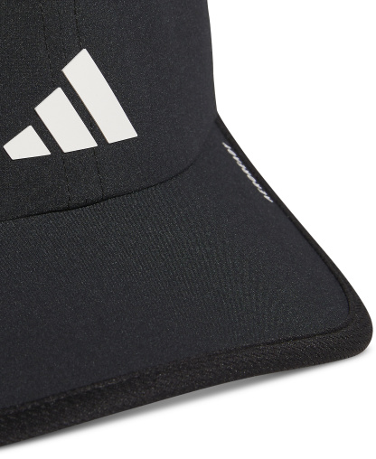 adidas Women's Superlite 3 Stripe Adjustable Hat - Black/white
