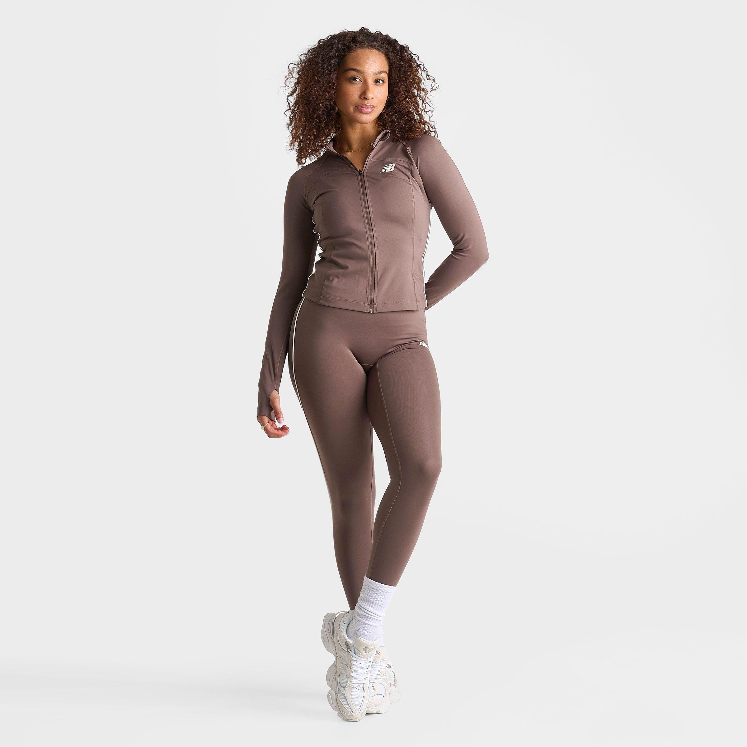 Women's New Balance Piped Full-Zip Training Jacket - Cortado - view 2