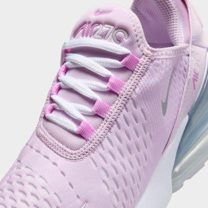 Big Kids' Nike Air Max 270 Casual Shoes - Doll/Rush Fuchsia/White/Metallic Silver