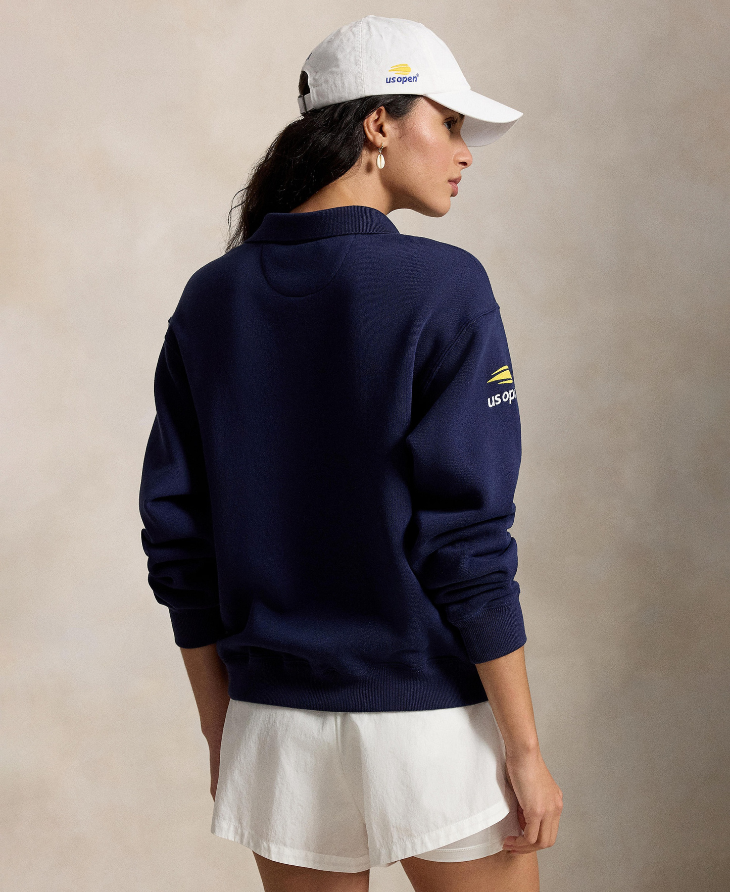 Polo Ralph Lauren Women's US Open Long-Sleeve Polo Shirt - Refined Navy
