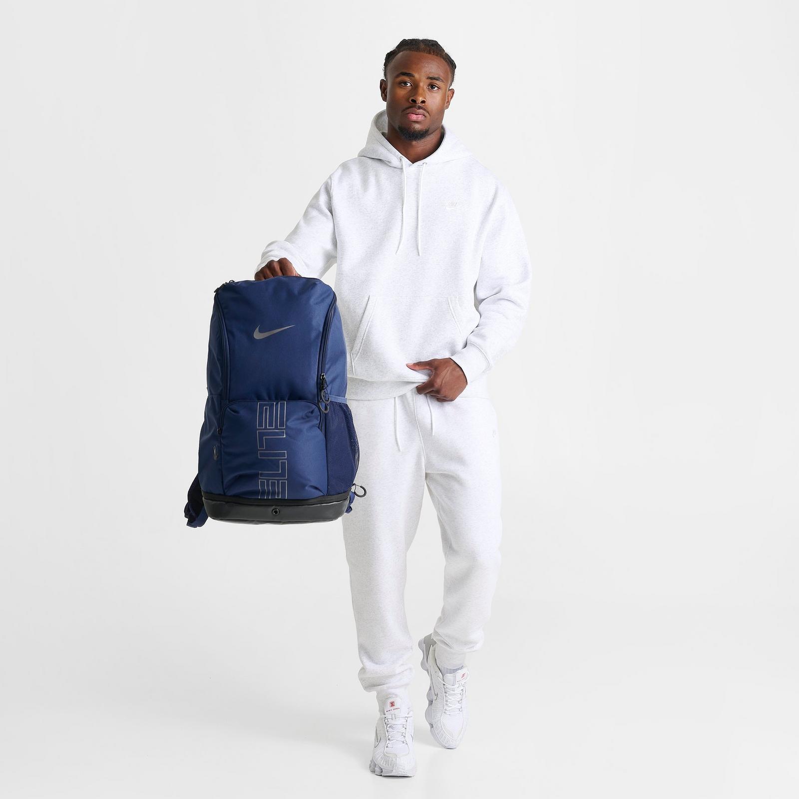 Nike Varsity Hoops Elite Backpack (32L) - Midnight Navy/Black/Iron Grey