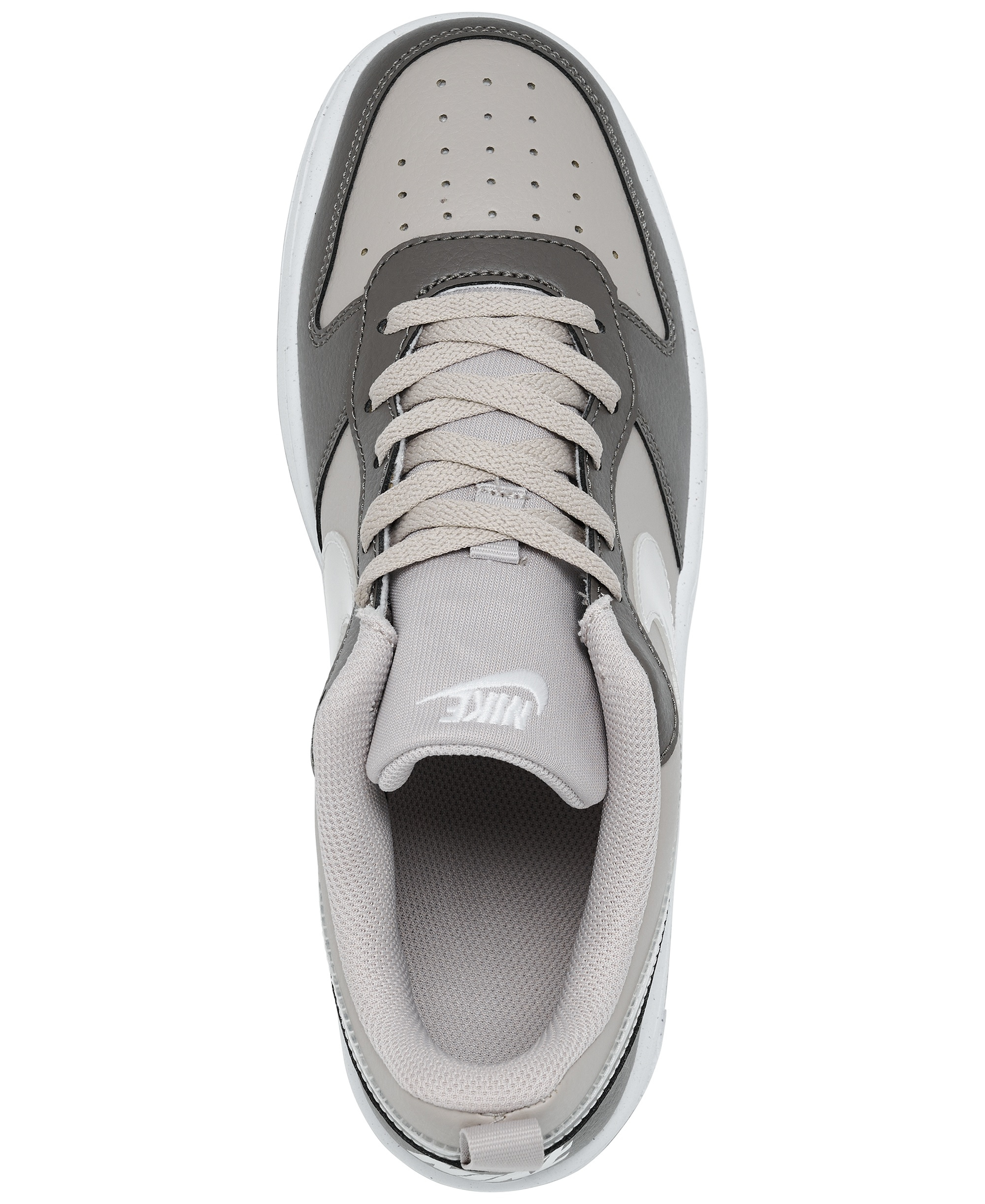 Nike Big Kids Court Borough Low Recraft Lifestyle Sneakers from Finish Line - Moon Particle, White