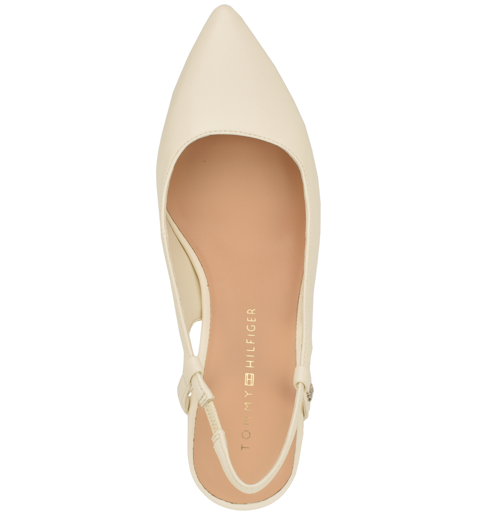 Tommy Hilfiger Women's Jezibee Block Heel Slingback Pumps - Ivory