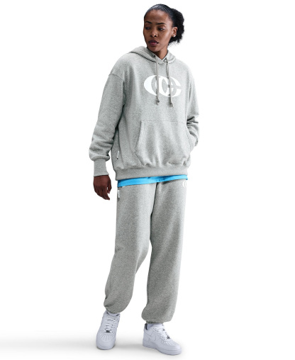 Nike Women's Caitlin Clark Basketball Phoenix Pull-On Hoodie - Dark Gray Heather