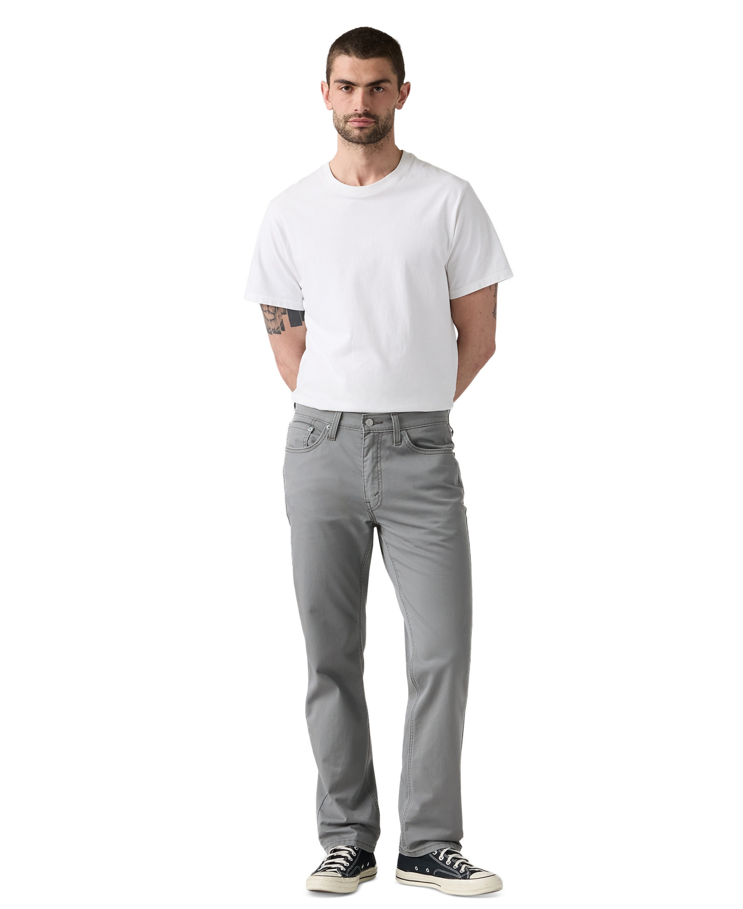 Levi's Men's 541™ Athletic-Fit Taper Jeans - Pewter Twill