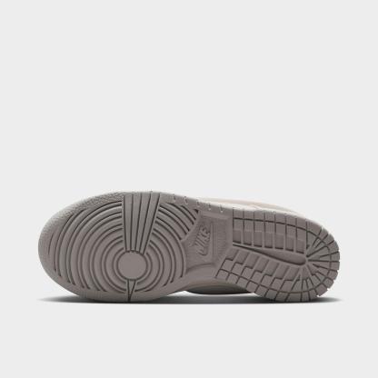Big Kids' Nithtke Dunk Low LV8 Casual Shoes - Sail/Coconut Milk/Light Silver/Light Bone - Bottom view
