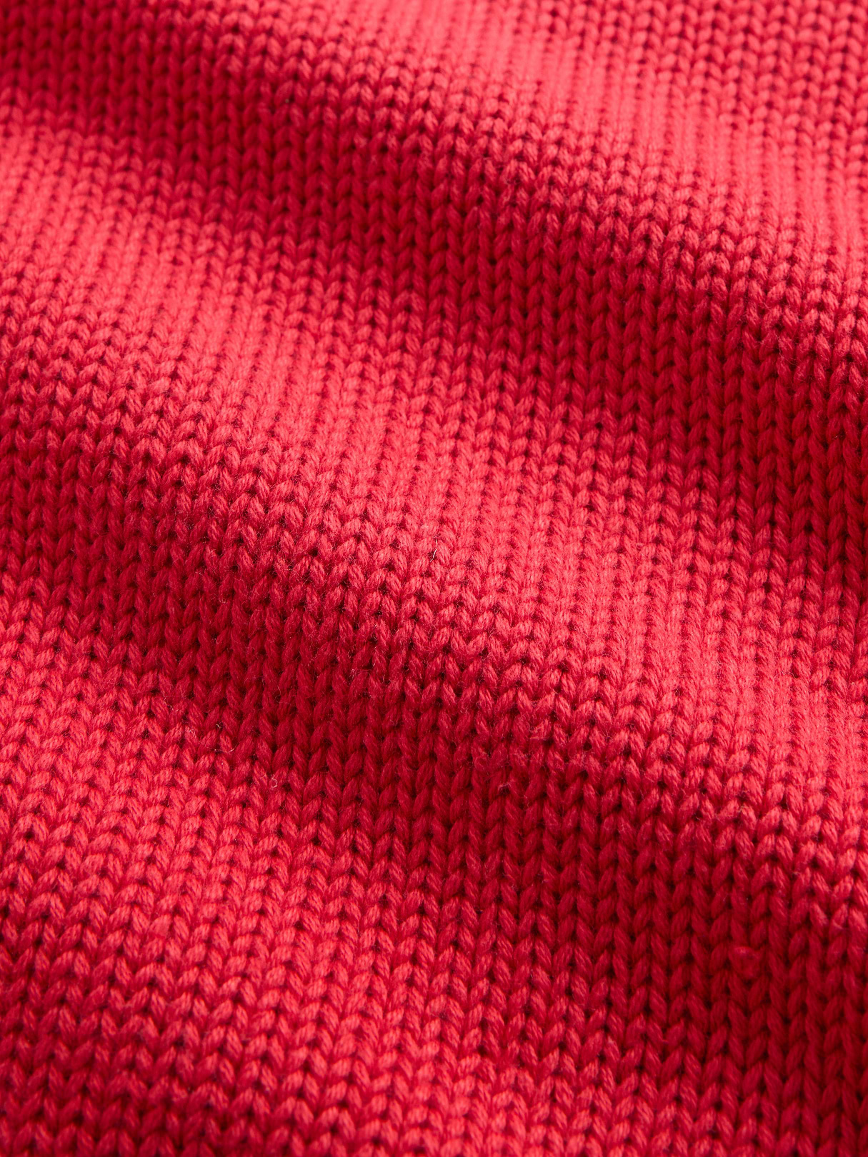 100% Cotton Oversized Sweater - Modern red