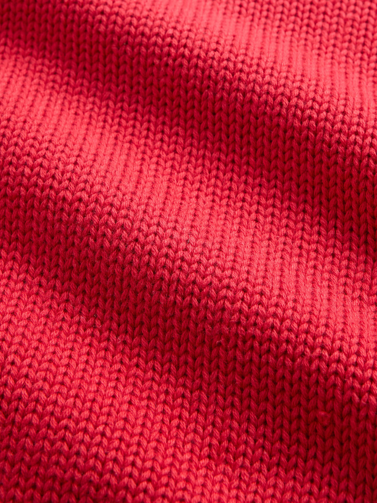 100% Cotton Oversized Sweater - Modern red