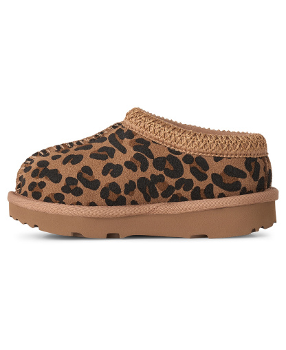 UGG® Toddler Kids Tasman II Spotted Clog Slippers - Tan