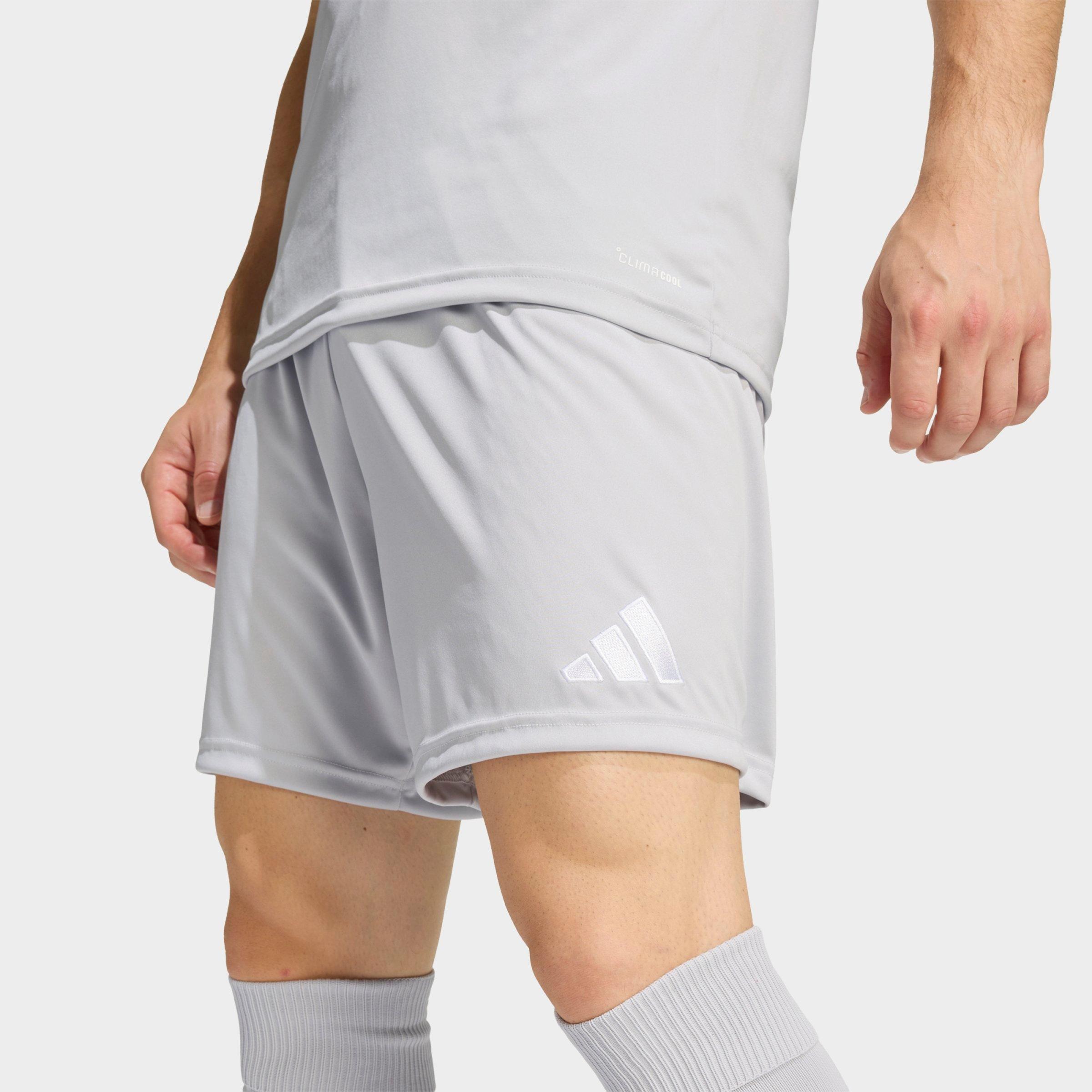 Men's adidas Entrada26 Soccer Shorts - Team Light Grey/White