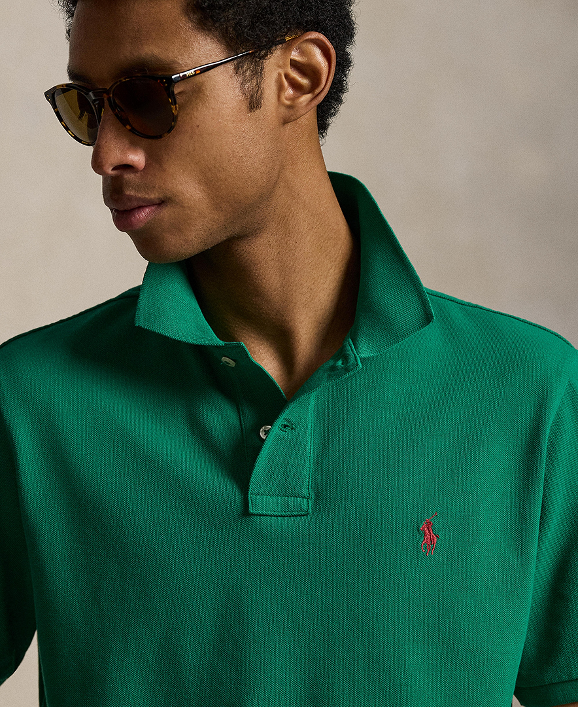 Polo Ralph Lauren Men's Classic-Fit Cotton Polo Shirt - Erin Green
