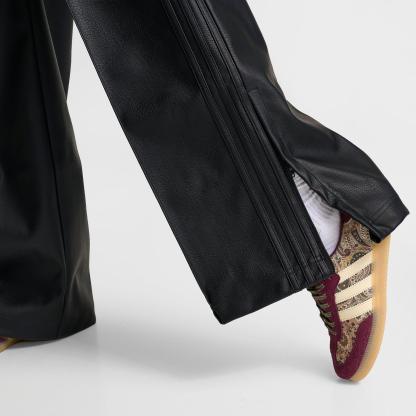 Women's adidas Originals Firebird Loose Pleather Pants - Black