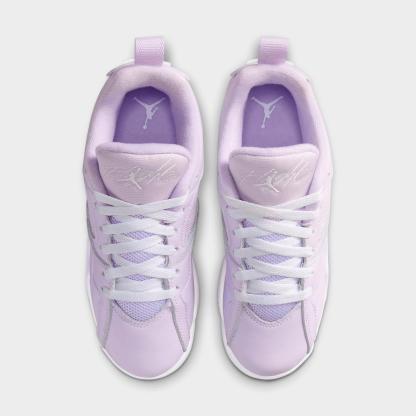 Big Kids' Air Jordan MVP 92 Basketball Shoes - Barely Grape/Violet Mist/White - view 5