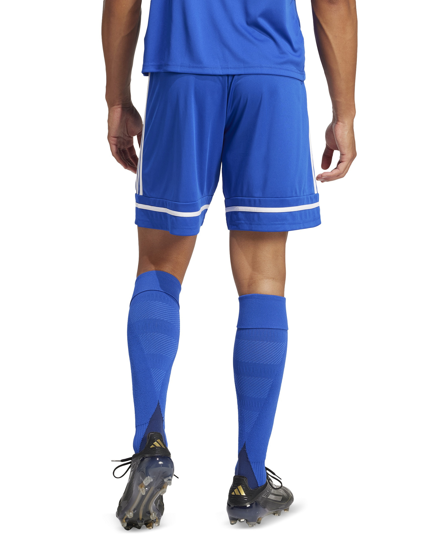 adidas Men's Regular-Fit Squad 25 Logo Shorts - Royblu/roy