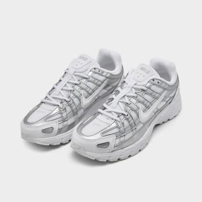 Big Kids' Nike P-6000 Casual Shoes - Grey Fog/Black/Anthracite/Volt (HV5064-104)
