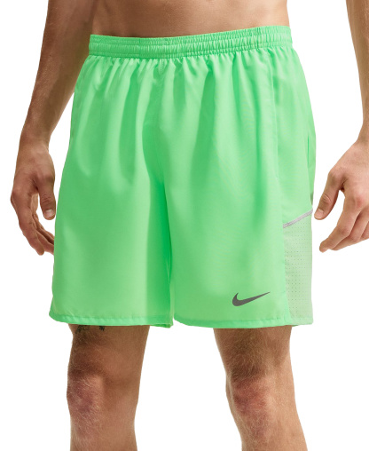 Nike Men's Miler Dri-FIT Running Shorts - Green/Reflective Silver