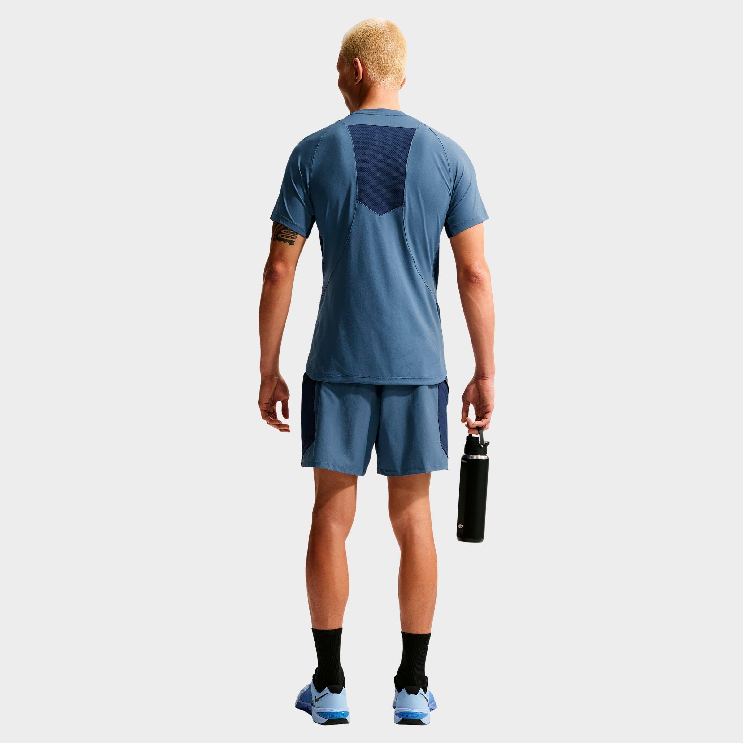 Men's Nithtke Pro Training Dri-FIT ADV 6" Shorts - Diffused Blue/Midnight Navy/Diffused Blue