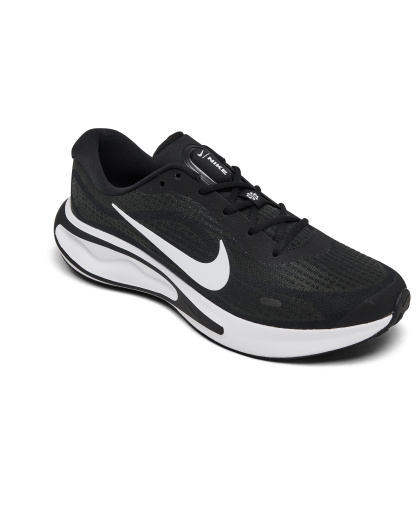 Nike Men's Journey Run Running Sneakers from Finish Line - Black/white