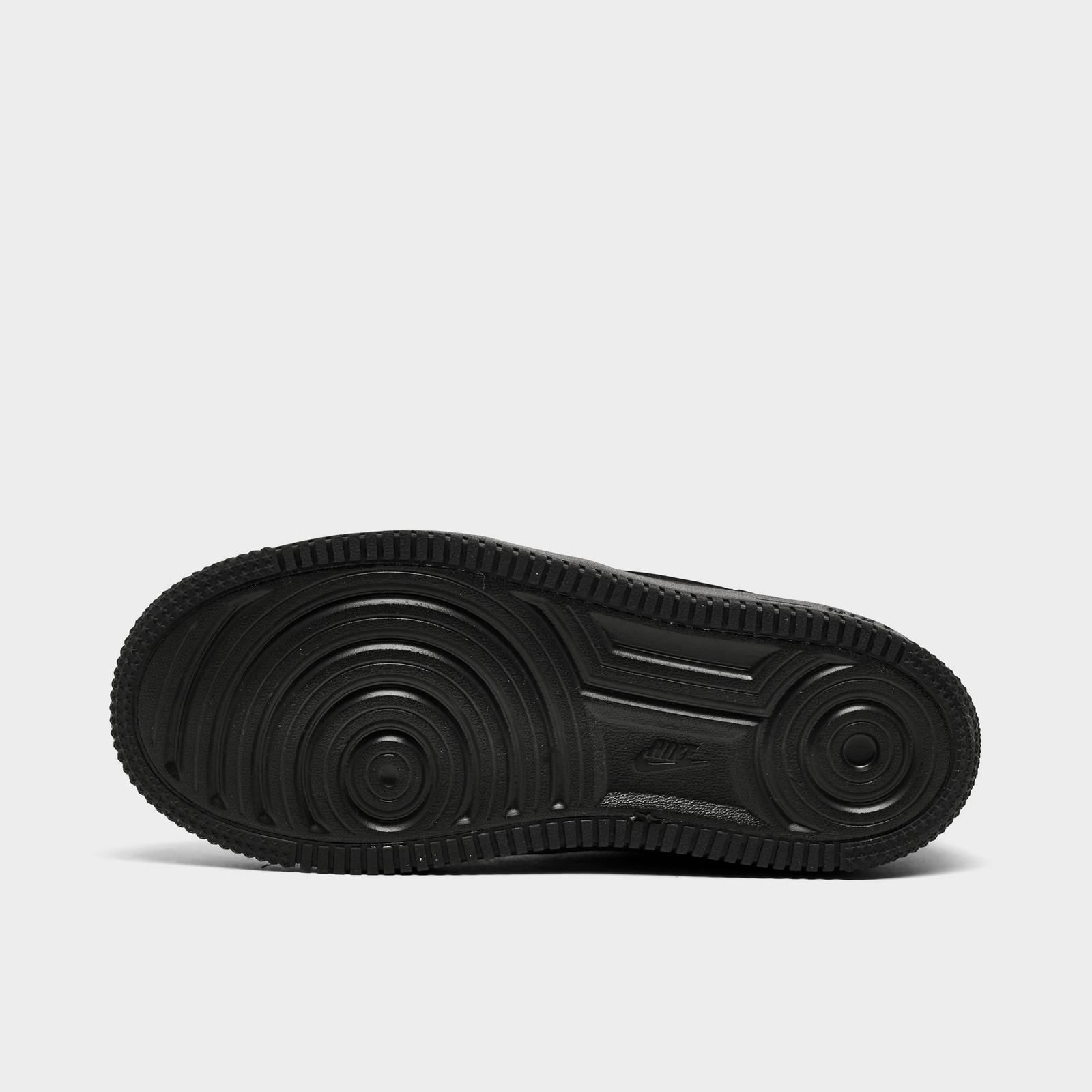 Little Kids' Nike Force 1 Casual Shoes - Black/Black/Black