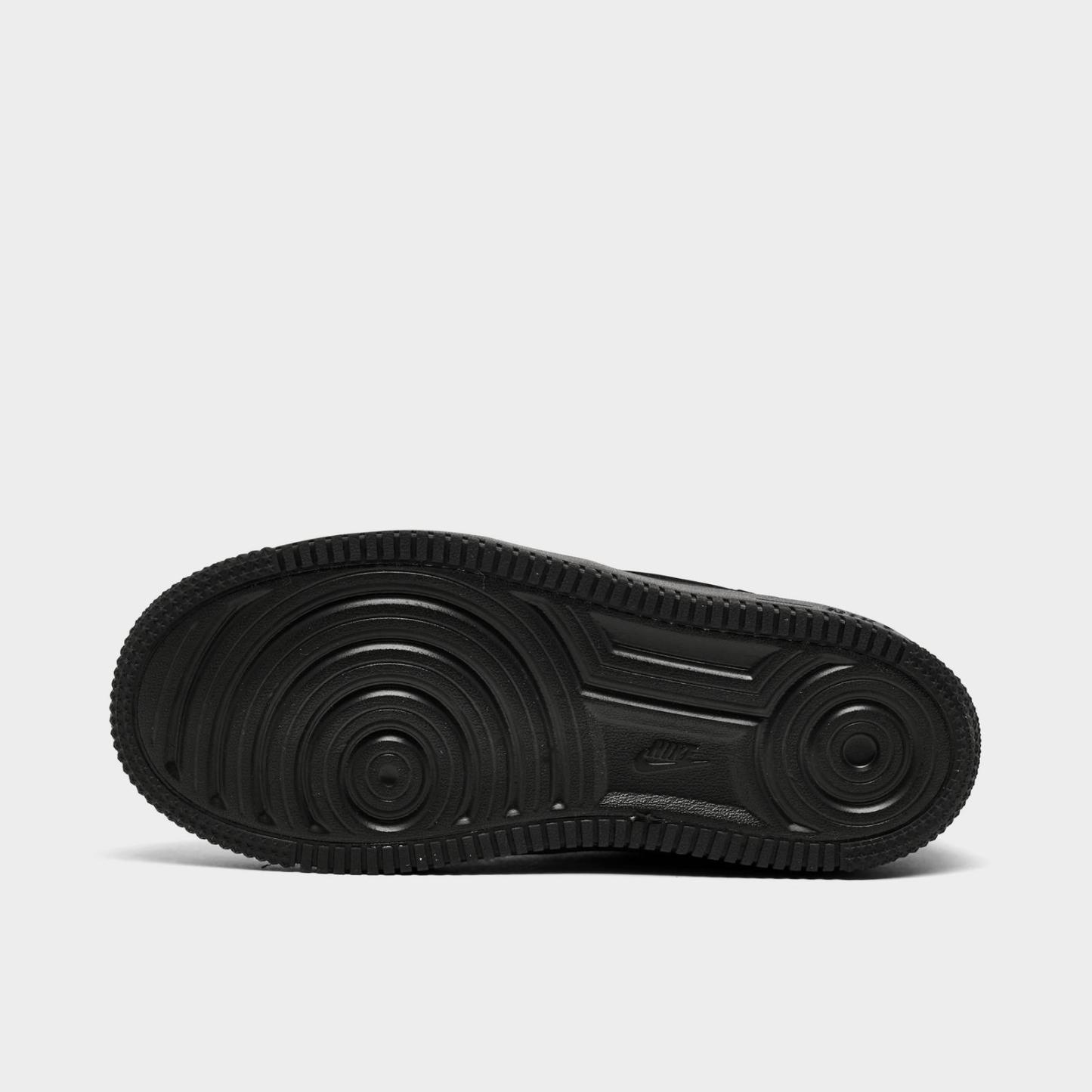 Little Kids' Nike Force 1 Casual Shoes - Black/Black/Black