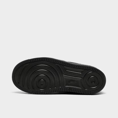 Little Kids' Nike Force 1 Casual Shoes - Black/Black/Black