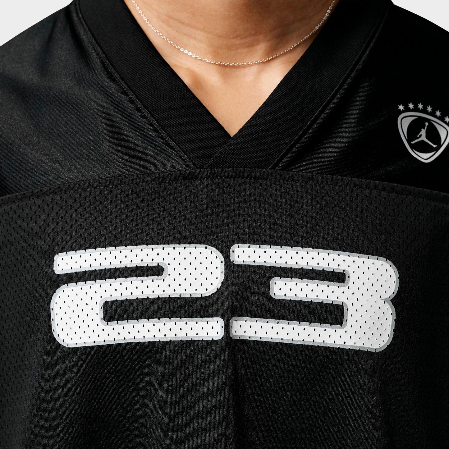 Women's Jordan Brooklyn Short-Sleeve Jersey Top - Black
