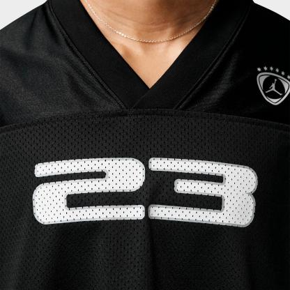 Women's Jordan Brooklyn Short-Sleeve Jersey Top - Black