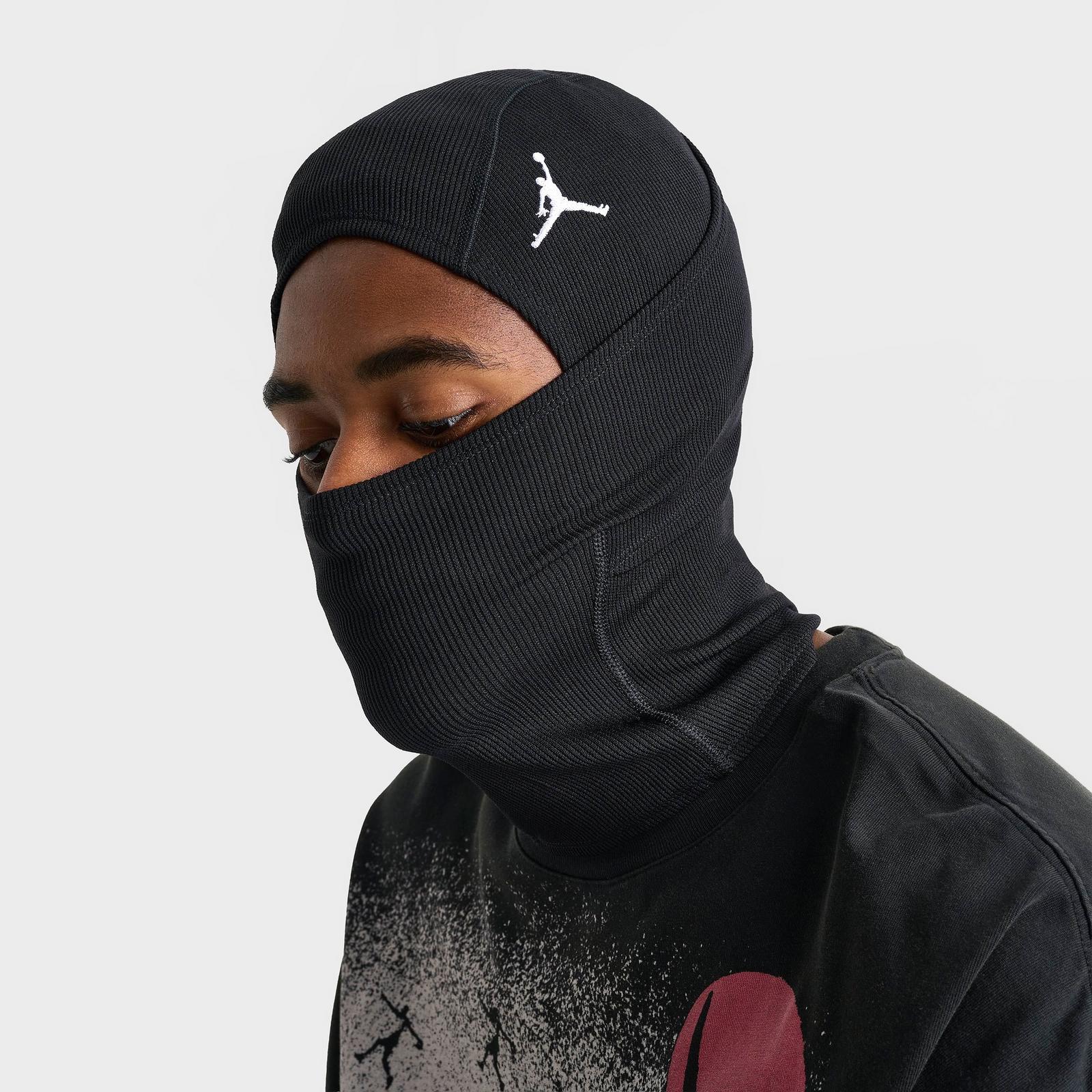 Jordan Flight Hyperwarm Rib Knit Balaclava Hood - Black - view 2