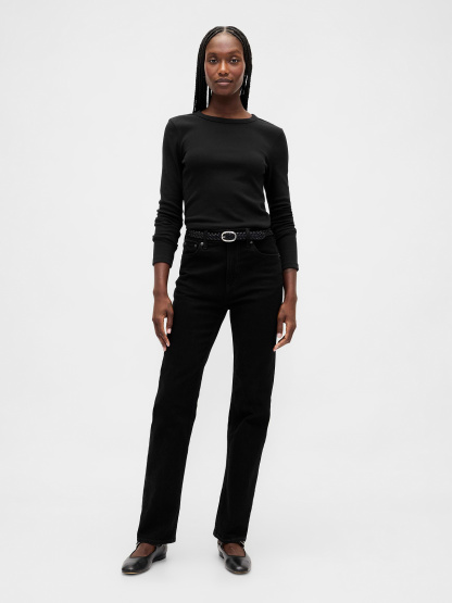 Modern Crewneck T-Shirt - Black