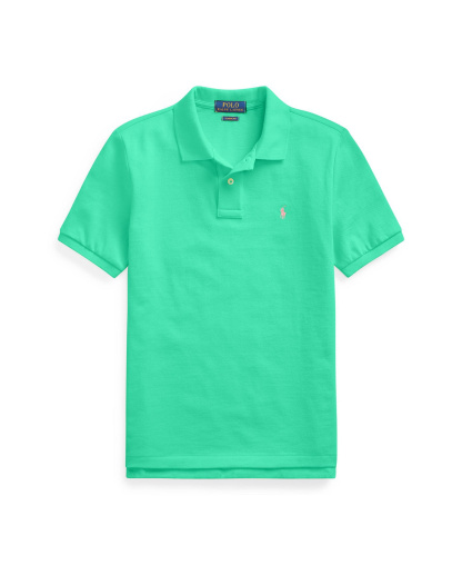 Polo Ralph Lauren 8-20 Boys' Cotton Mesh Logo Polo Shirt - Sunset Green