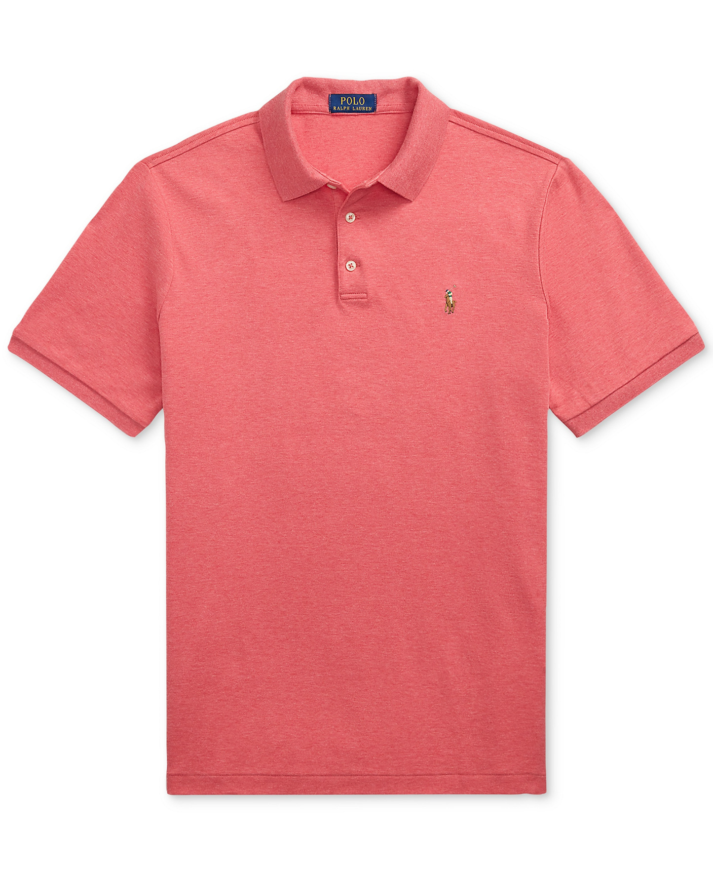 Polo Ralph Lauren Men's Classic-Fit Soft Cotton Polo Shirt - Highland Rose Heather