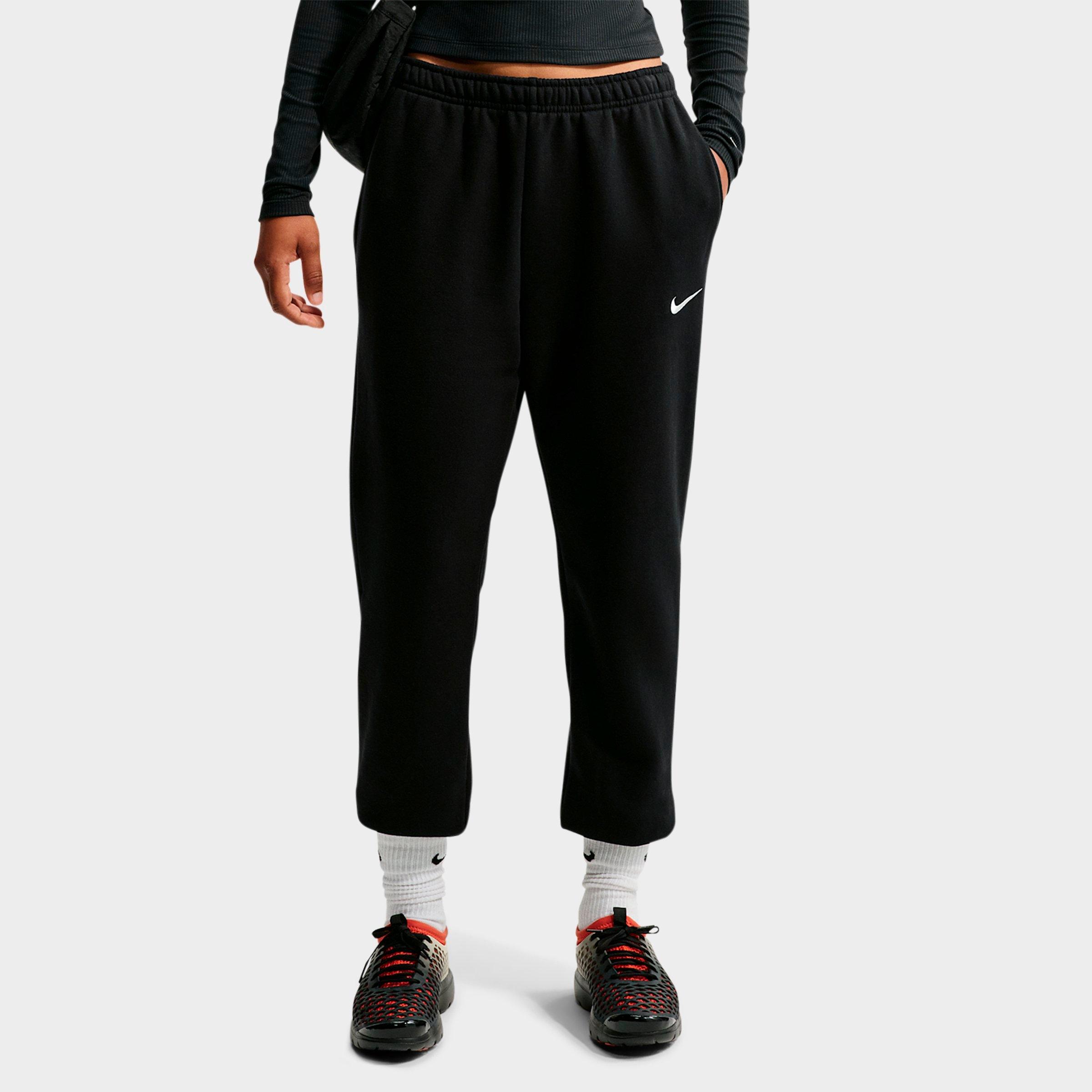 Women's Nithtke Studio Fleece Medium-Weight Mid-Rise Jogger Pants - Total Black/Sail