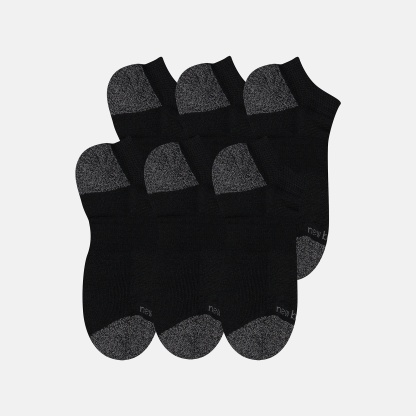 New Balance Active No Show Socks 6 Pack, LAS65204BK
