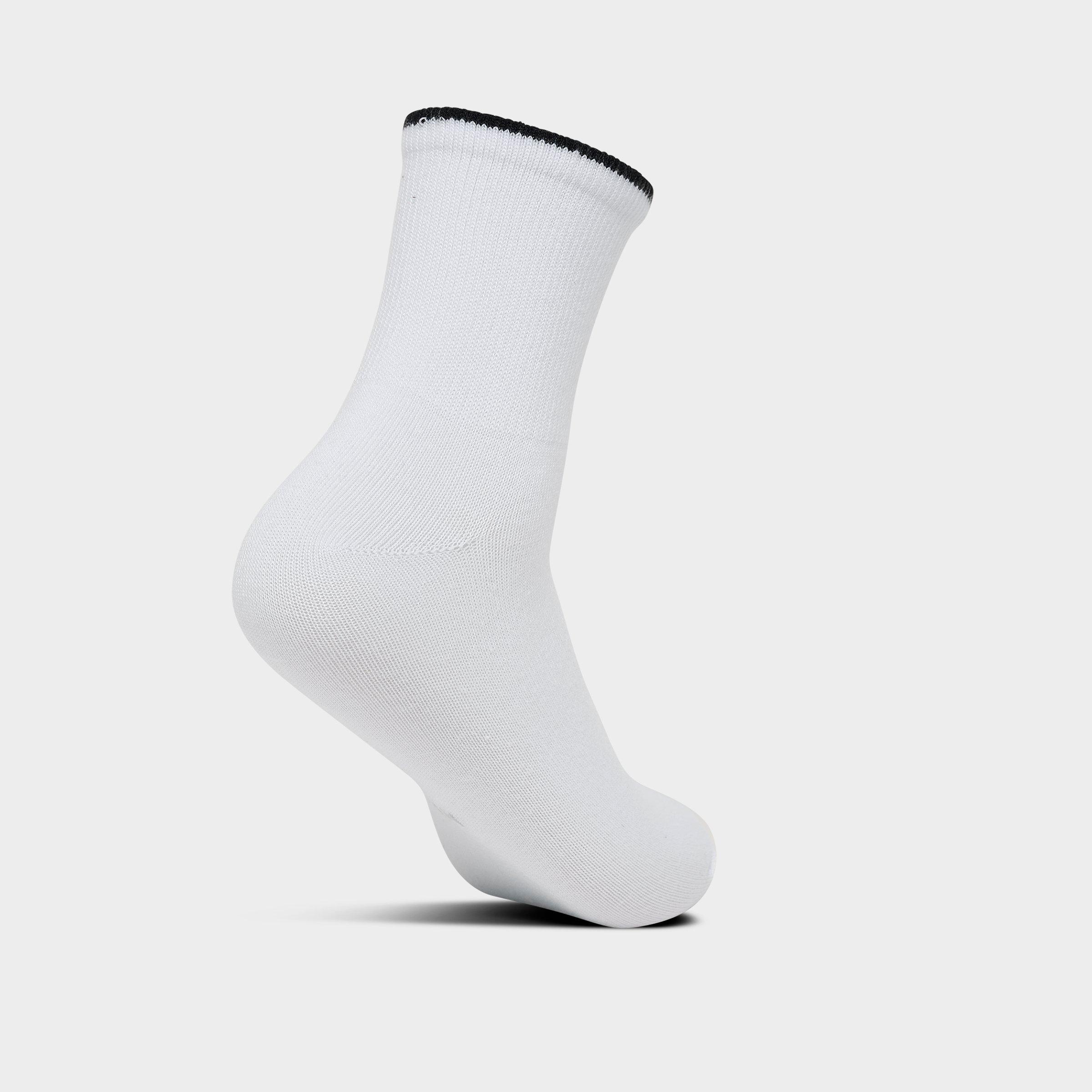 adidas Originals Trefoil Luna Quarter Socks (3-Pack) - White