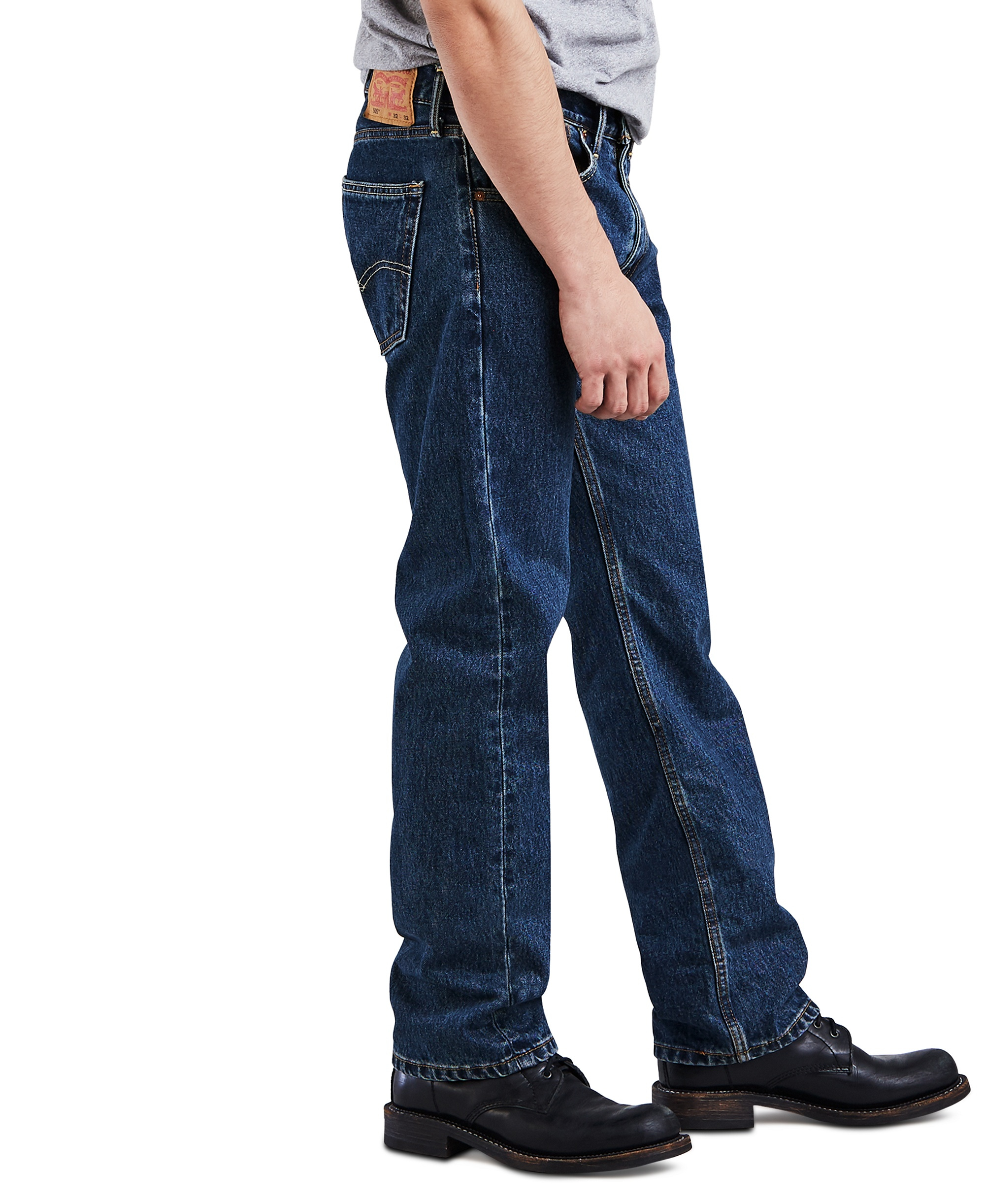Levi's Men's 505™ Non-Stretch Regular Fit Jeans - Dark Stonewash