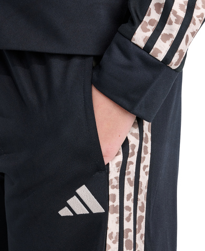 adidas Girls' 8-16 Long-Sleeve Jacket and Pants, 2-Piece Set - Black