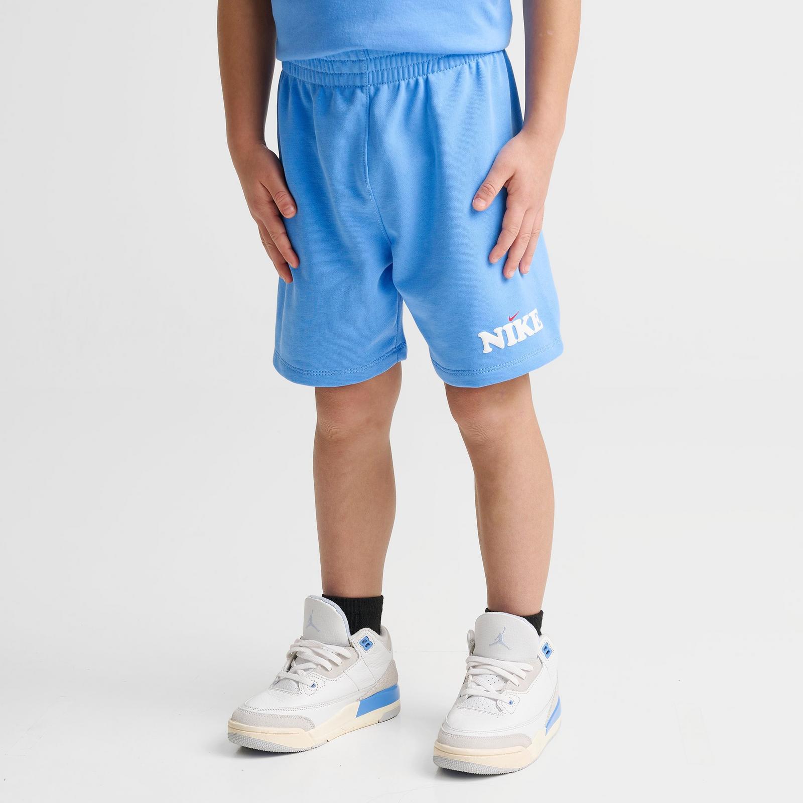 Little Kids' Nike T-Shirt and Shorts Set - University Blue