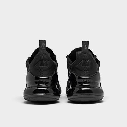 Women's Nike Air Max 270 Casual Shoes - Black/Black/Black