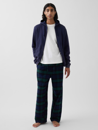 Adult Softest Flannel PJ Pants - Blackwatch plaid