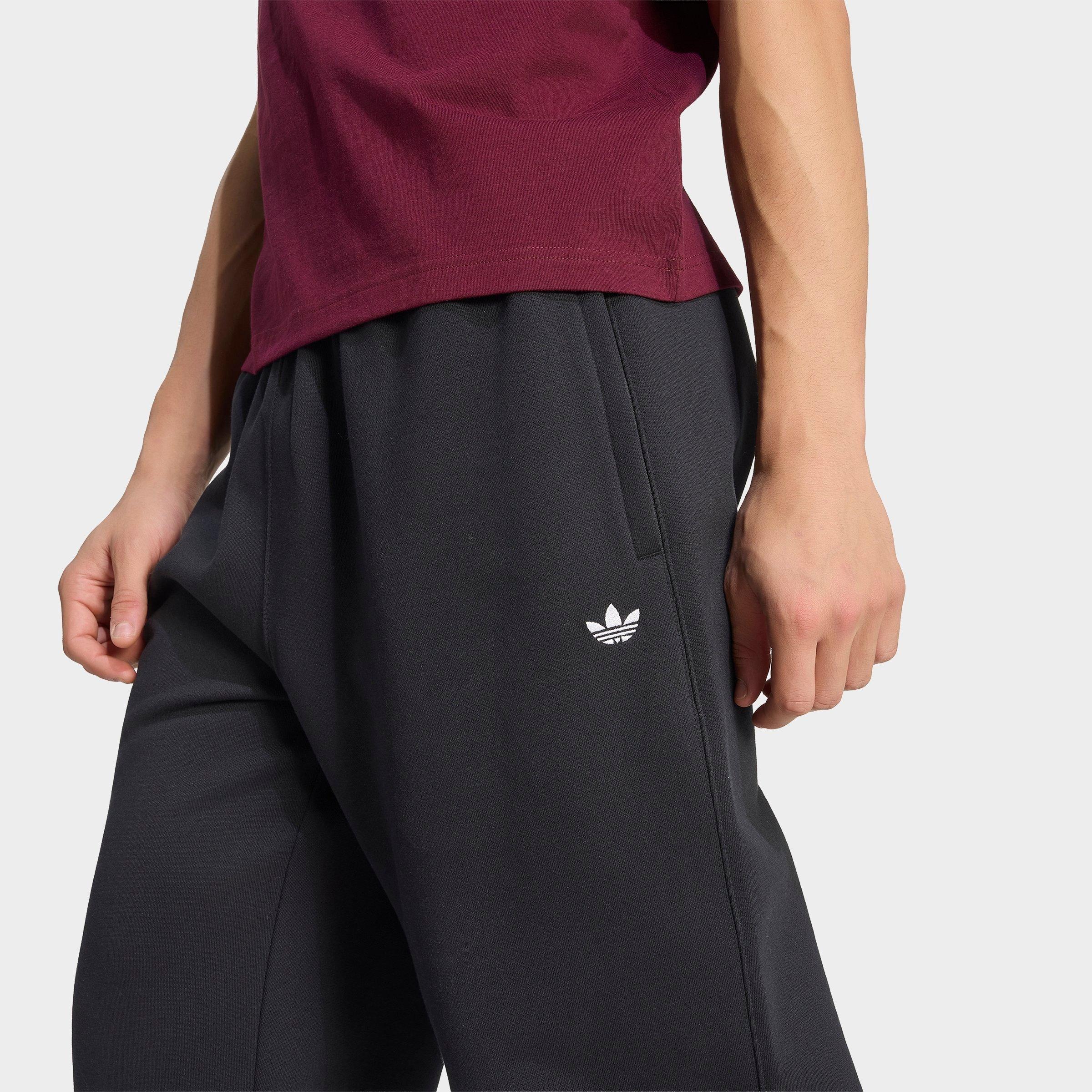 Men's adidas Originals Trefoil Essentials Fleece Sweatpants - Black