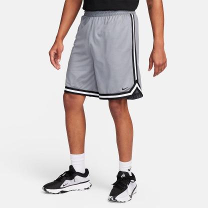 Men's Nike DNA Dri-FIT 8" Basketball Shorts - Cool Grey/Black/Black