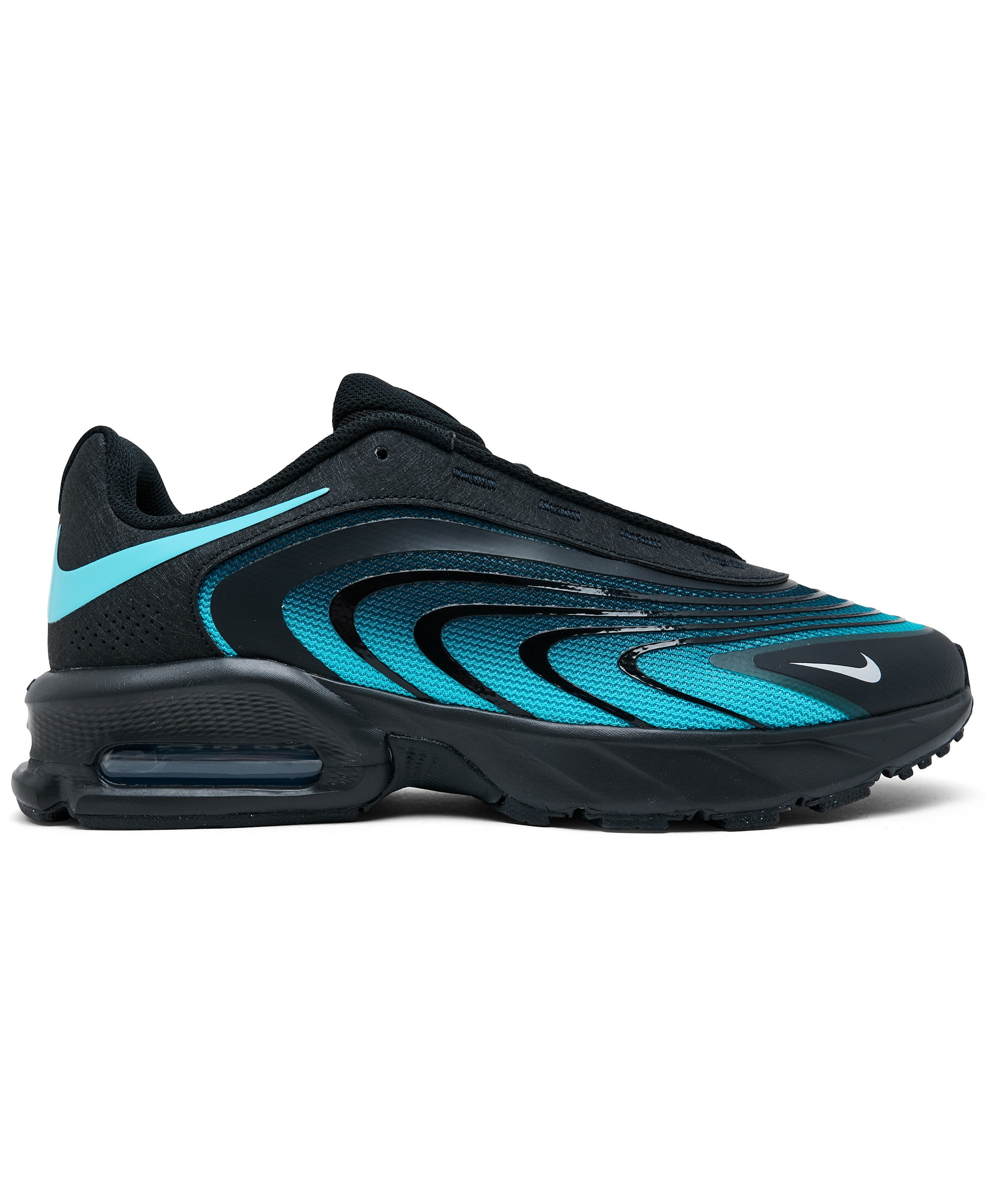 Nike Men's Air Max Fire Lifestyle Sneakers From Finish Line - Black,Gamma Blue