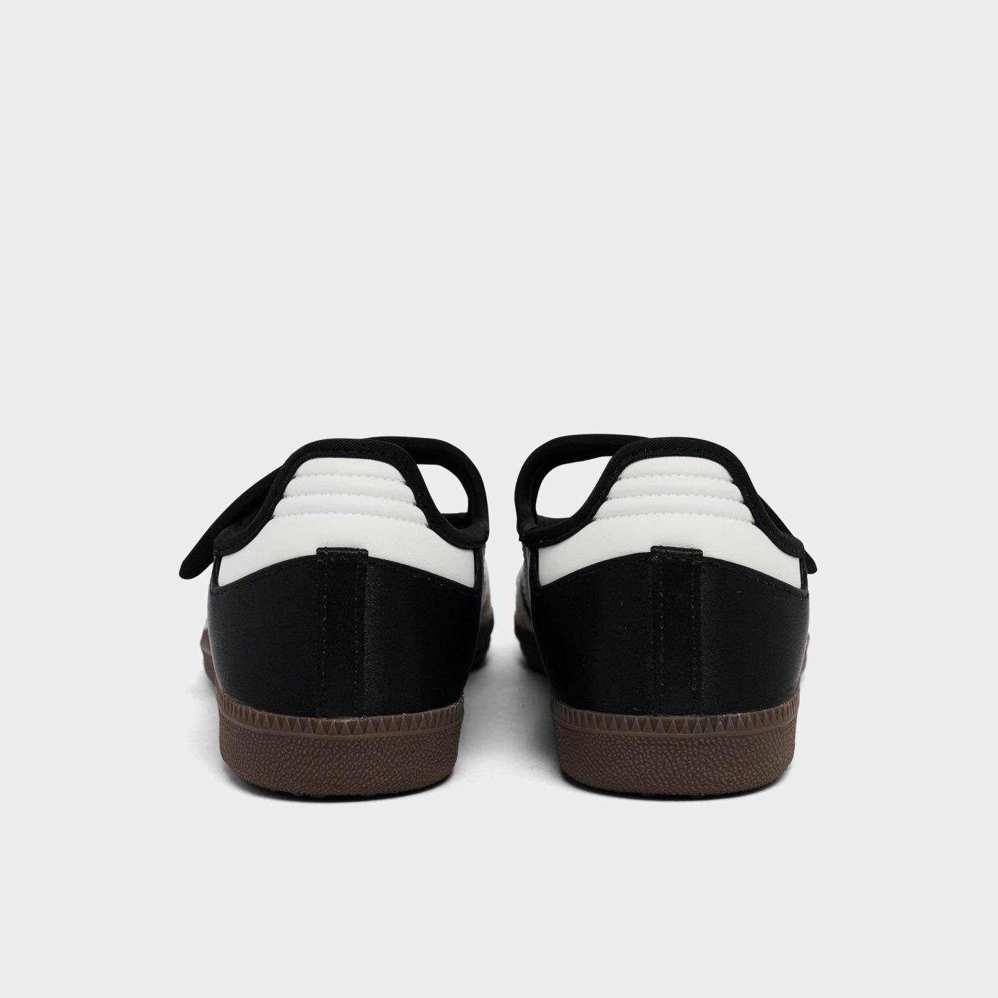 Women's adidas Originals Samba Jane Casual Shoes - Part 2 - Core Black/Off White - Back view