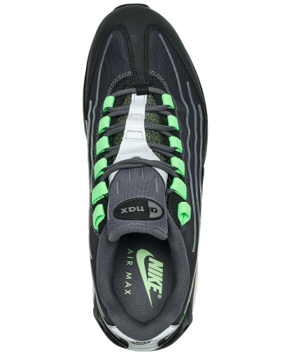 Nike Men's Air Max 95 Big Bubble Tech Casual Sneakers from Finish Line - Wolf Gray, Silver, Steam