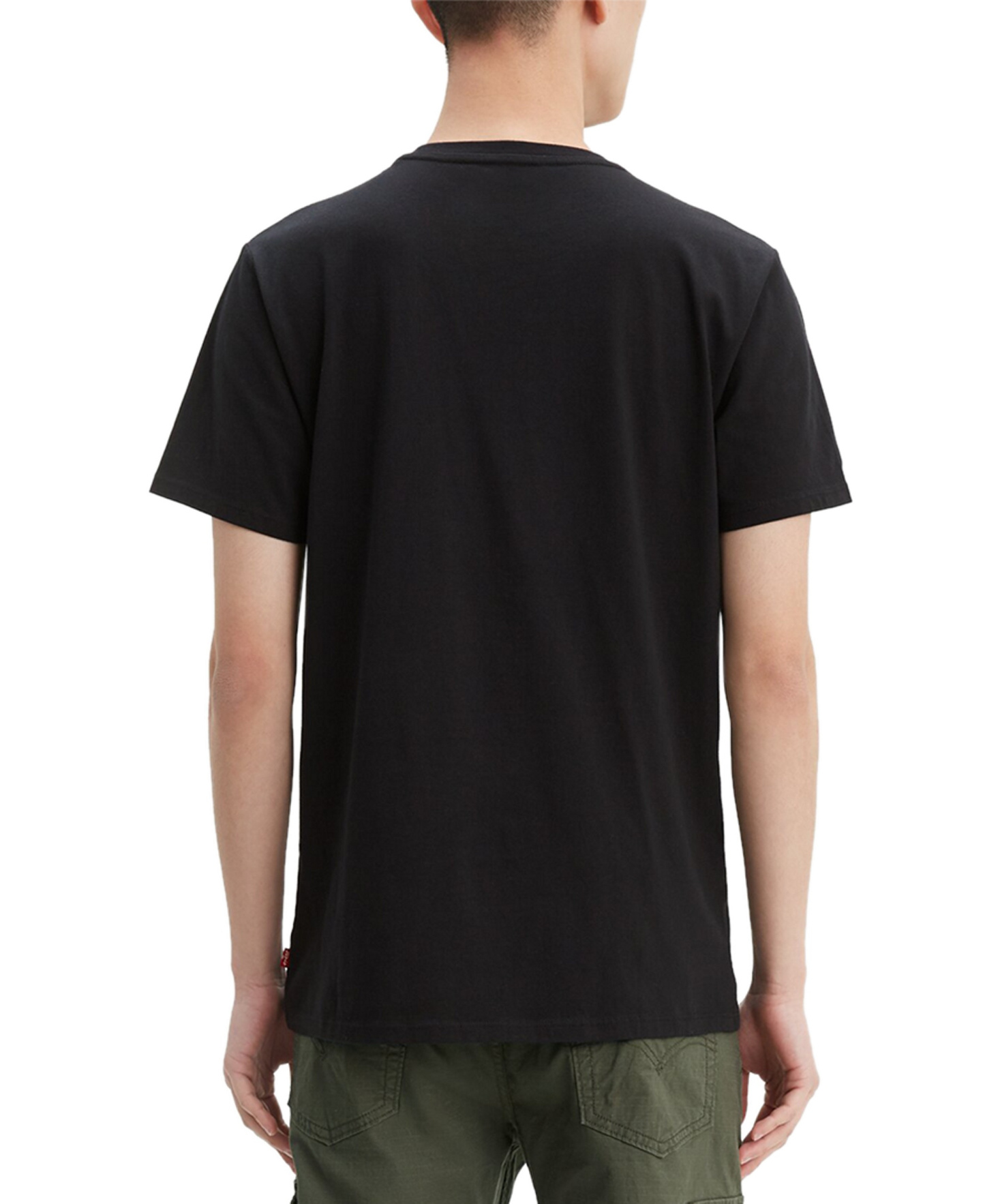 Levi's Men's 2-Horse Graphic Regular Fit Crewneck T-shirt - Black